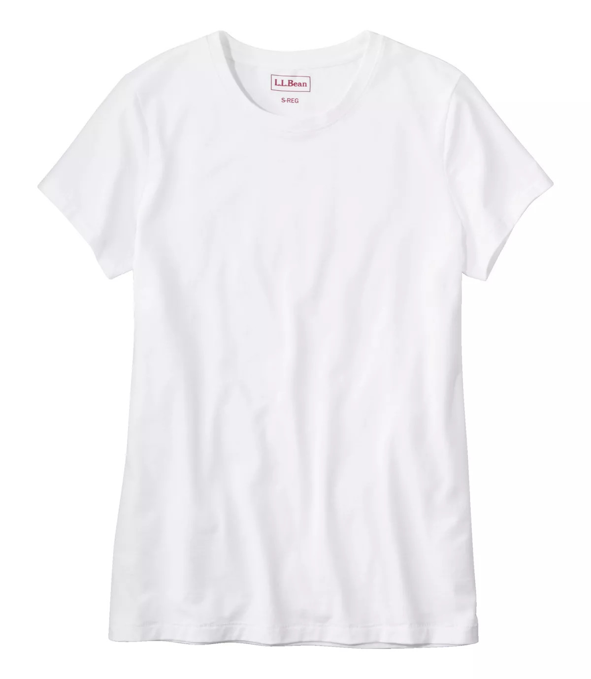 Women's Soft Stretch Supima-Blend Tee, Crewneck Short-Sleeve | L.L. Bean