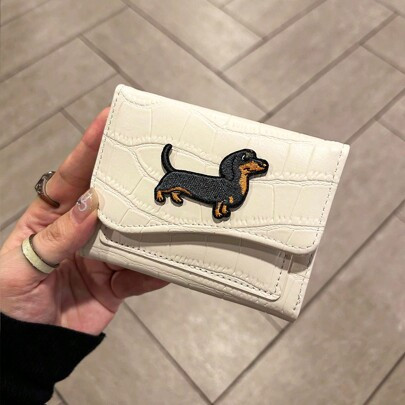 Dachshund Dog Wallet & Card Holder, 2025 New Ladies Rich Wallet Card Holder Purse | SHEIN