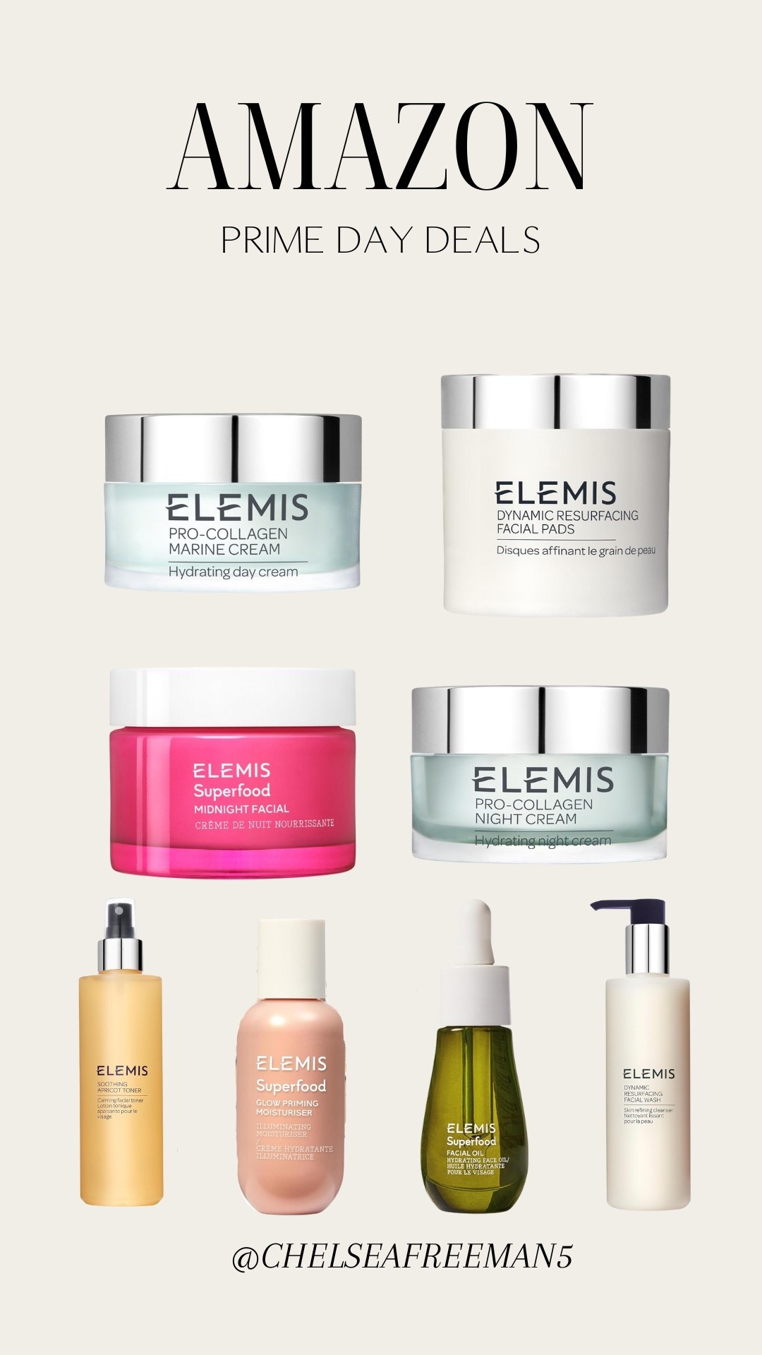 Tons of Elemis products on sale for Prime Week!

#LTKBeauty #LTKSaleAlert #LTKStyleTip