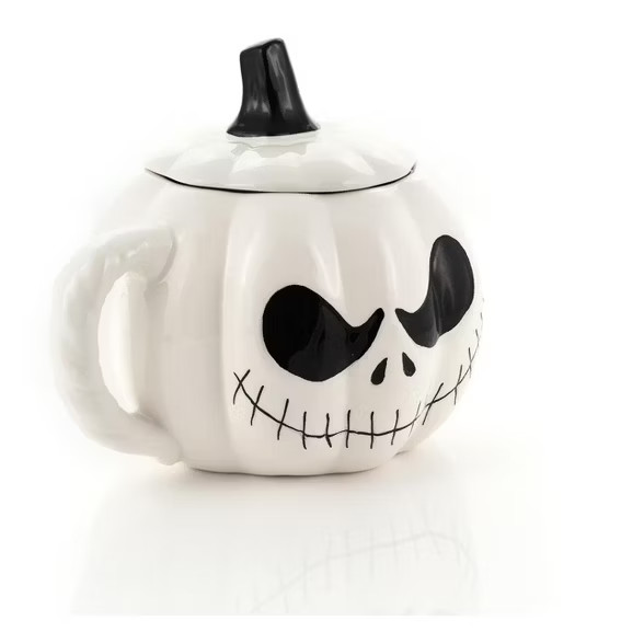 Seven20 Nightmare Before Christmas Jack Skellington Spooky Figural 24 Oz Mug With Lid | Target