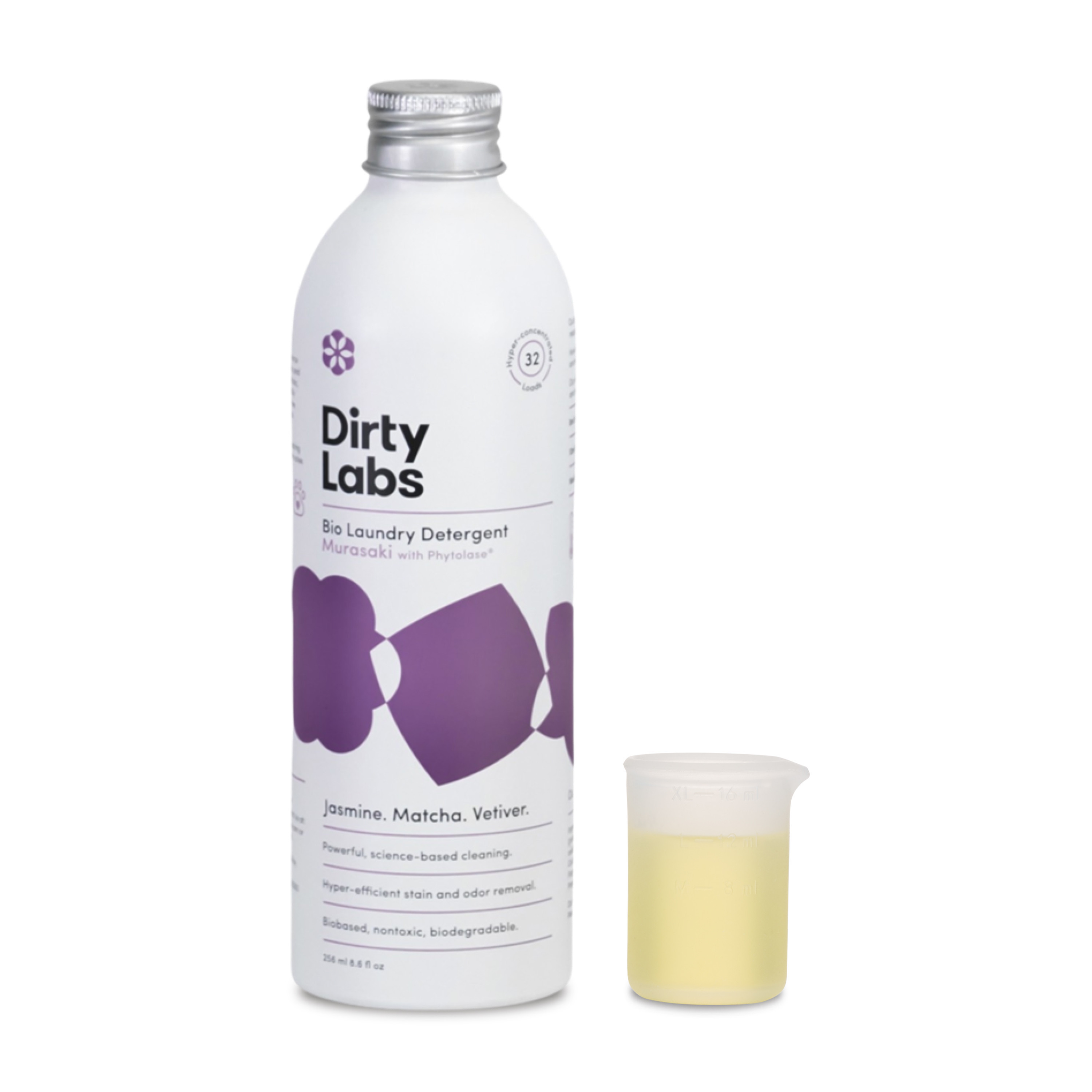 Dirty Labs Bio Laundry Detergent with Phytolase® - Jasmine, Matcha, Vetiver | Grove