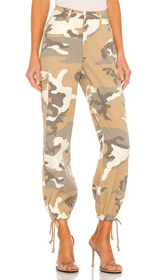 Kayla Camo Jogger Pant in Tan Camo | Revolve Clothing (Global)