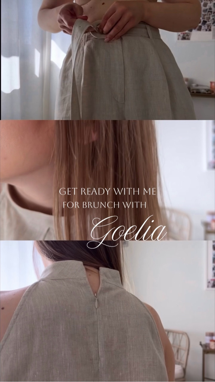 Get ready with me and @GoeliaGlobal  for a brunch. 
I found the perfect & high quality linen set for this summer. I’m a set lover, as you can use it in multiple ways and so creat multiple looks. ☺️

My codes: 
10NF: no threshold $10 off
NF15: buy 2 items, get 15% off
NF33: buy 5 items, get 33% off

#goelia #comfycore #goelialady #fashiondiarys #grwmreels

#LTKootd #LTKWorkwear #LTKgrwm