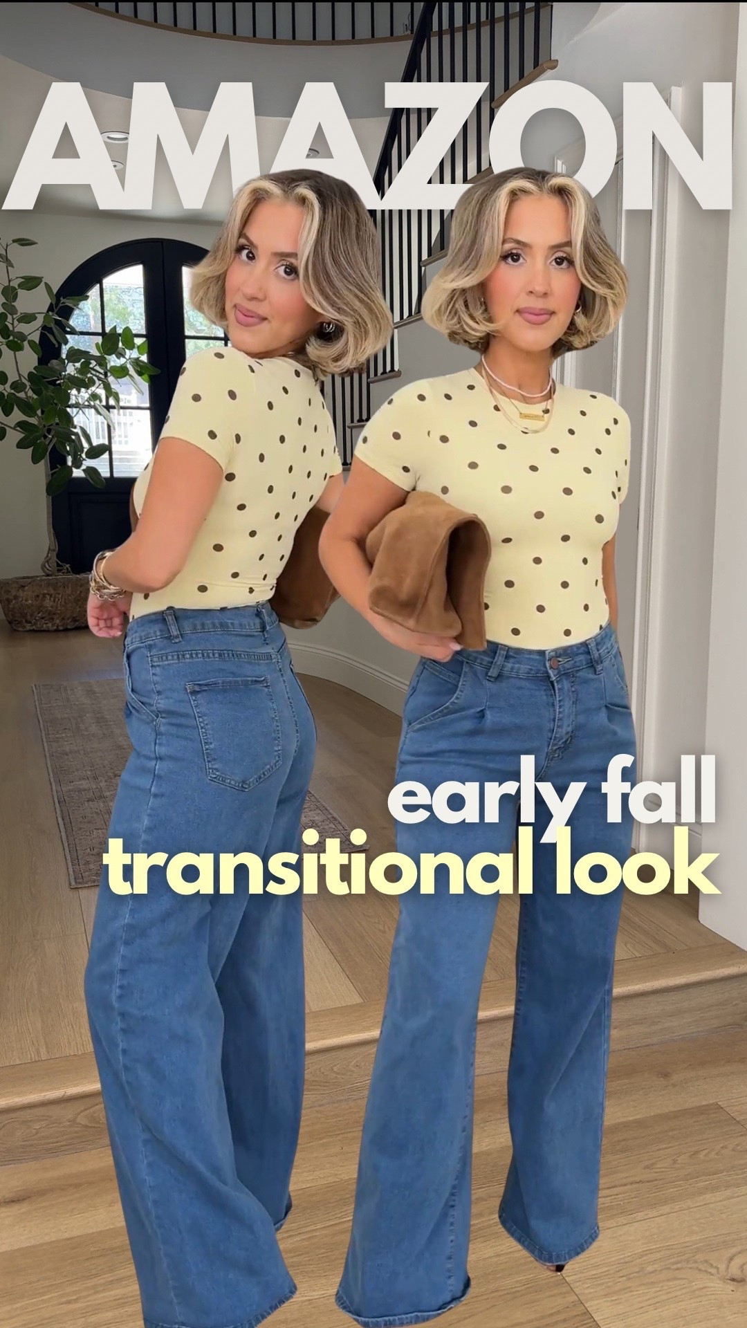 Early fall transitional Amazon outfit 😍

#LTKgrwm #LTKootd #LTKU