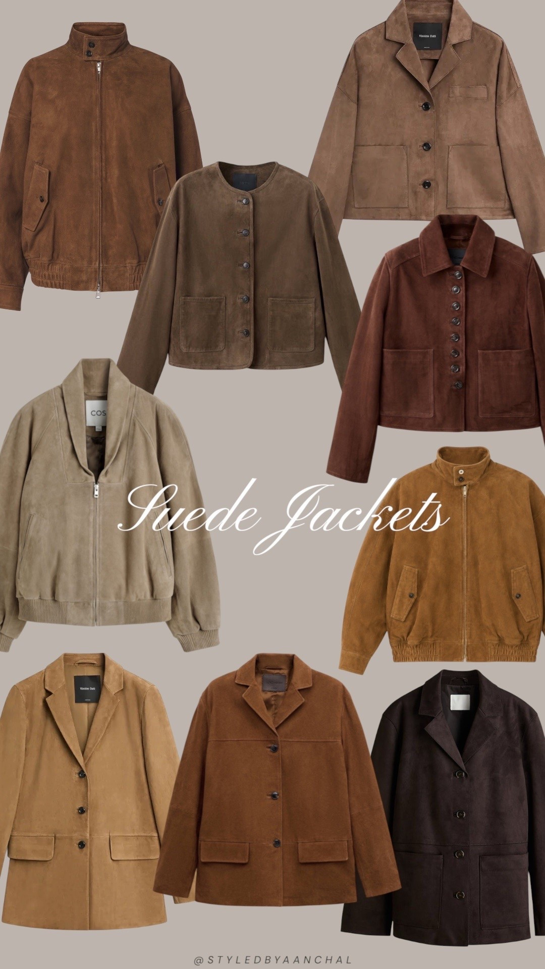 Suede jackets🤎✨


Suede jackets
Suede blazer
Suede finds
Massimo Dutti
Cos
Hm
Revolve
Mango

#LTKsale #LTKstyletip #LTKmodest