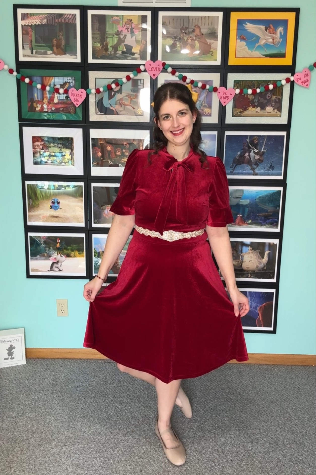 Belle disneybound
Christmas outfit 

#LTKtravel #LTKmidsize #LTKstyletip