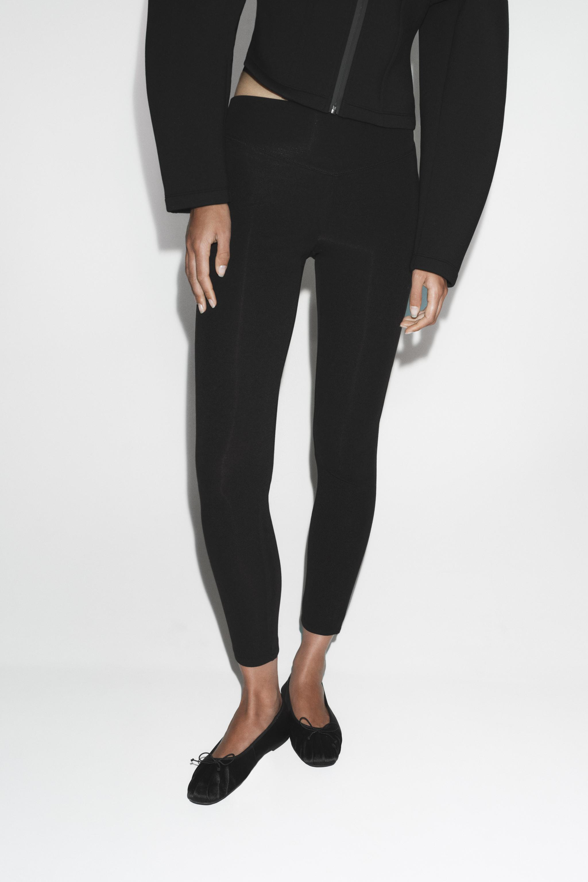 SEAM DETAIL LEGGINGS | Zara Canada