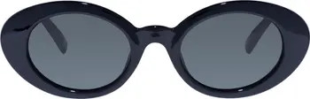 Le Specs Nouveau Vie 50mm Oval Sunglasses | Nordstrom | Nordstrom