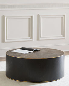 Lucas Round Coffee Table | Horchow