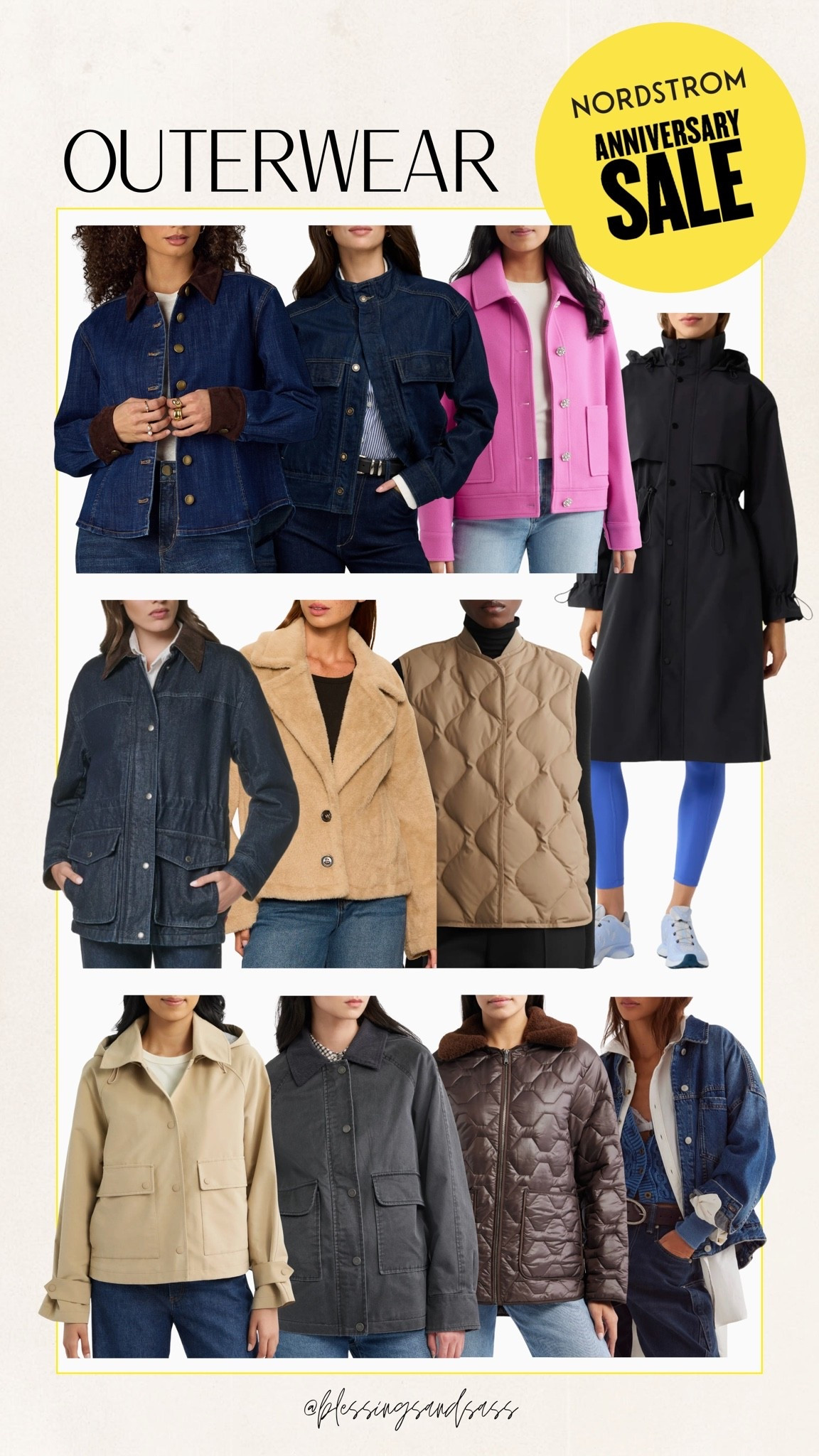 Nsale outerwear 

Nsale, nordstrom sale, anniversary sale, summer sale, outerwear, jackets, trench coat, denim jacket, fall style, fall jackets

#LTKootd #LTKSeasonal #LTKSaleAlert