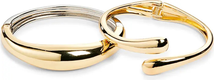Tasha Set of 2 Hinged Bangle Bracelets | Nordstromrack | Nordstrom Rack
