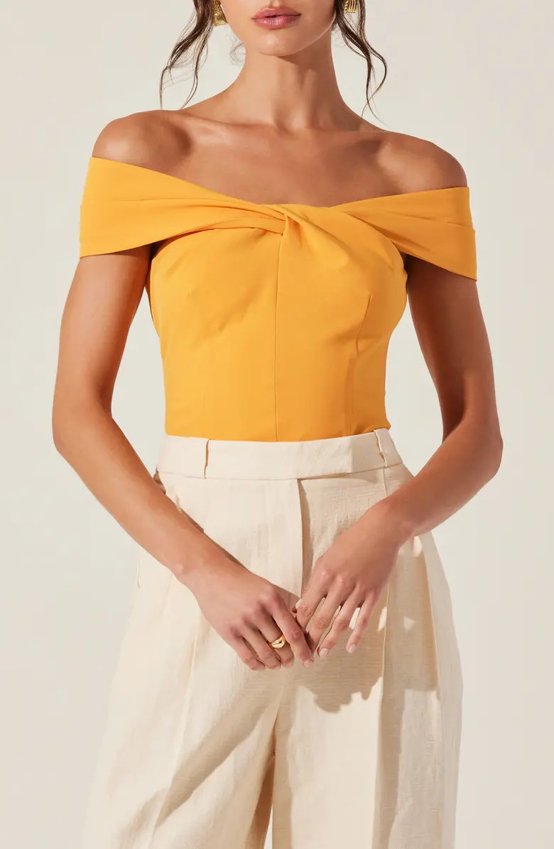 ASTR the Label Cathering Off the Shoulder Top | Nordstrom | Nordstrom