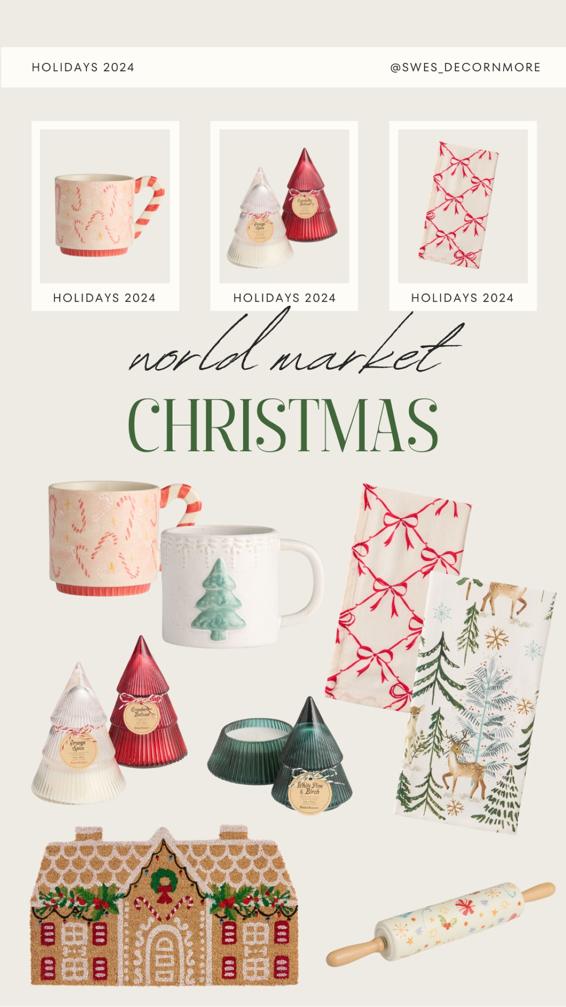 Deck the halls with World Market’s unique Christmas decor – so many festive finds to make your home merry and bright!

#LTKSeasonal #LTKHome #LTKHoliday