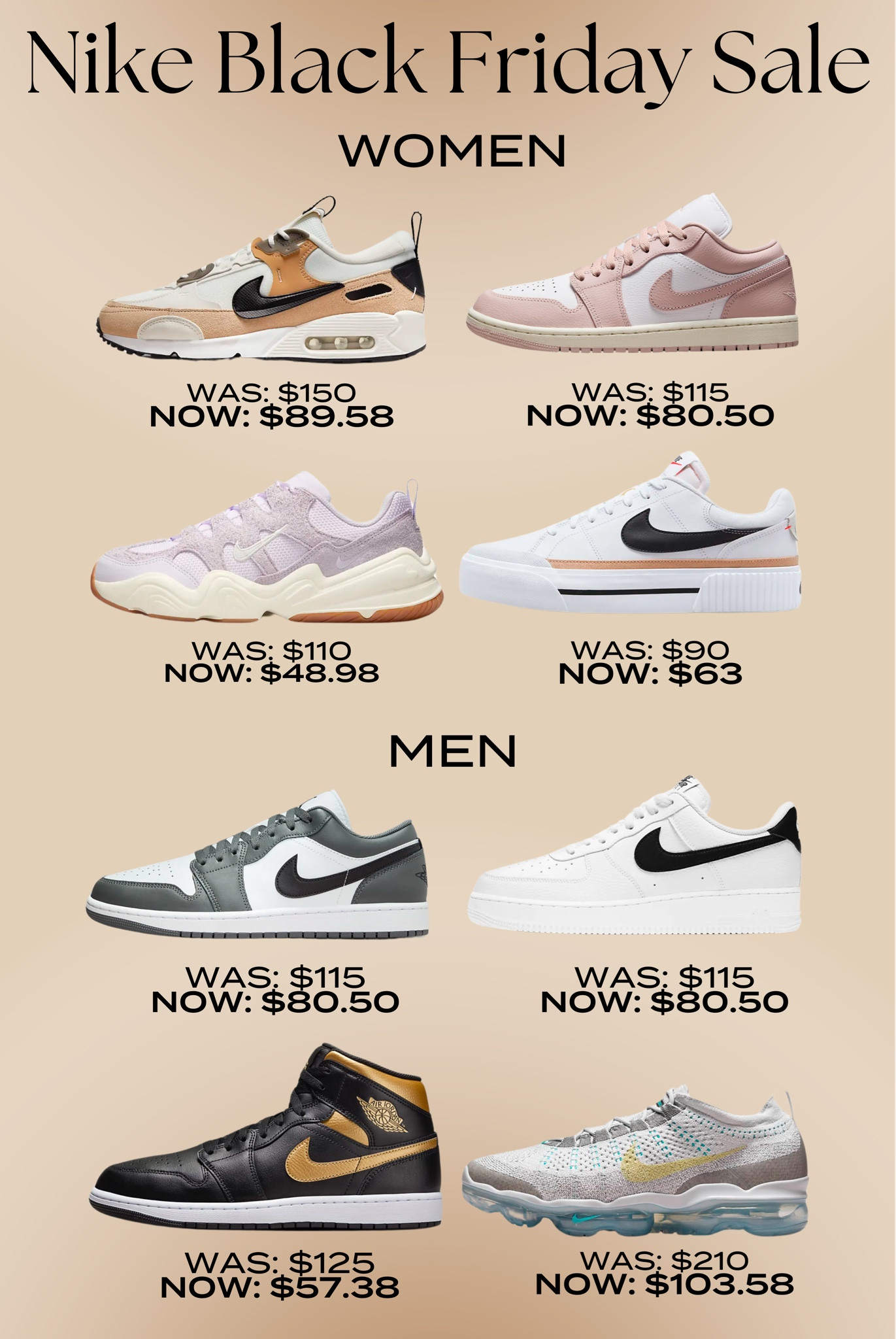 Nike CYBER shoe deals for women and men! Use code CYBER for an extra 30% off! 

#LTKShoeCrush #LTKCyberWeek #LTKSaleAlert