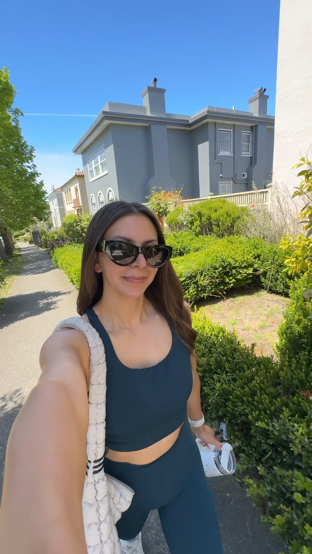 Workout outfit
@lululemon bra top- 8
@lululemon leggings- 4
YSL sunglasses
@Target puffer tote bag
New balance 9060 sneakers
Tavi grip socks

Petite, petite leggings, barre outfit, Pilates outfit, active wear, athleisure, fitness

#LTKfitnessgoals #LTKPetite #LTKActive