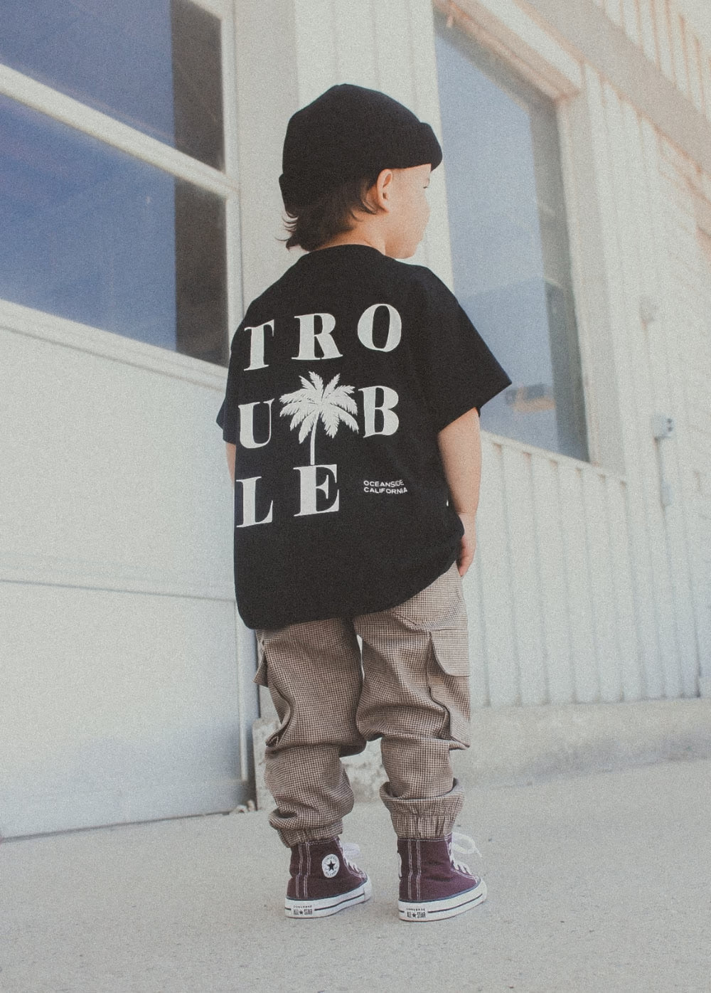Trouble In Paradise T-shirt | Little Trouble