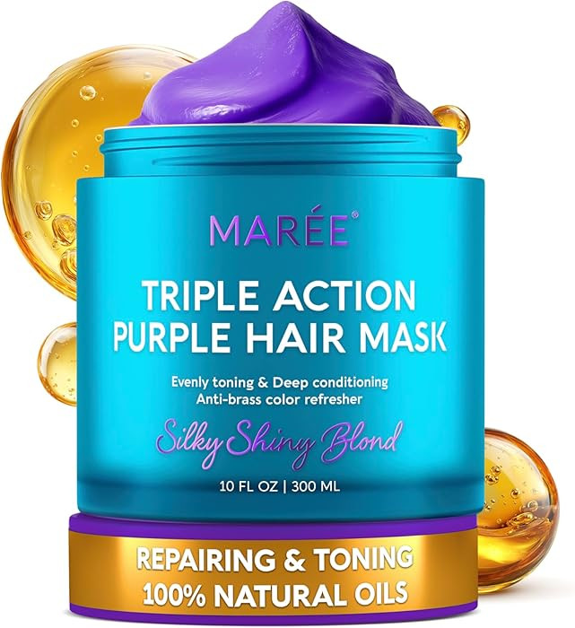 MAREE Deep Conditioning Hair Mask for Damaged Hair Treatment \u2013 Keratin Hair Care for Hydrati... | Amazon (US)
