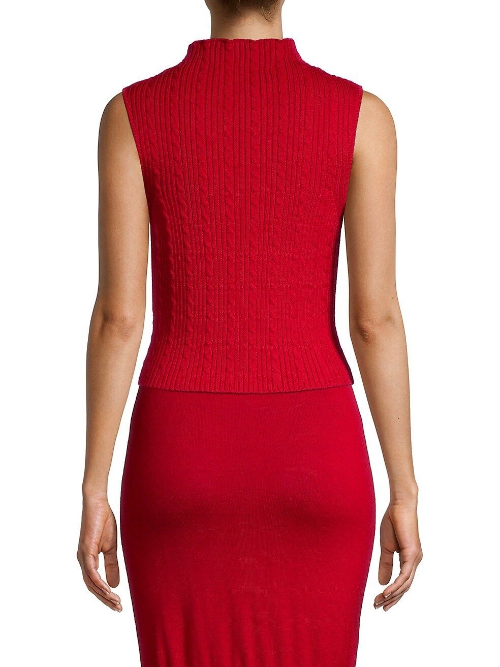 Sleeveless Turtleneck Sweater | Saks Fifth Avenue