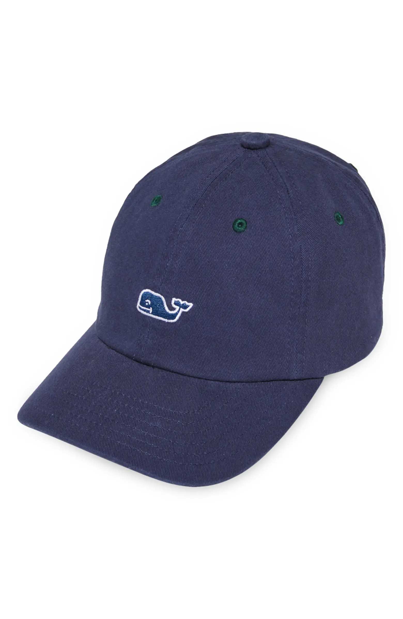 vineyard vines Kids' Embroidered Whale Cotton Baseball Cap | Nordstrom | Nordstrom