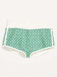 High-Waisted Matte Swim Shorts | Old Navy (US)
