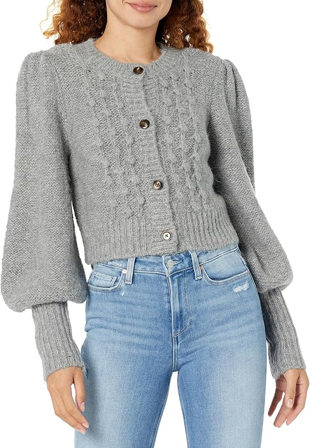 Women's Knit Popcorn Cardigain | Amazon (US)