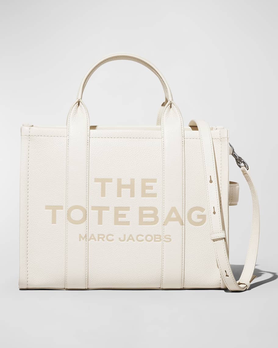 The Leather Medium Tote Bag | Neiman Marcus