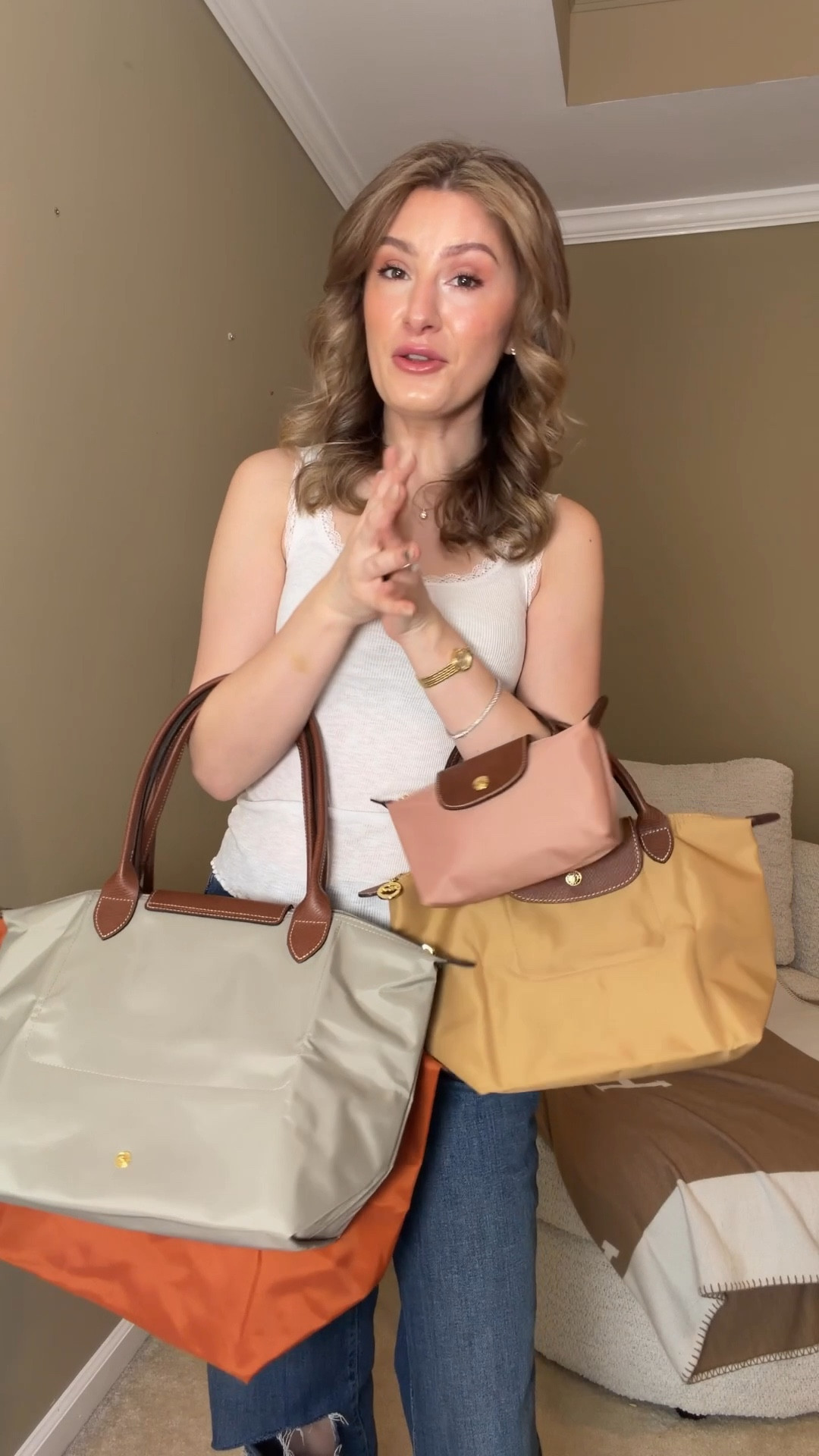 Are you unsure about which Longchamp Le Pliage size to get? Here’s a breakdown of what jobs and activities each size is useful for so you can pick the one that actually fits your lifestyle!

Large- good for corporate girlies, teachers, students, artists- anyone who needed to carry a lot of stuff with them daily such as computers, electronics, planners, notebooks for record keeping, art supplies, text books etc. the large Longchamp carries it all!

Medium-
Good for office/tech workers who need to carry a computer with them and maybe an iPad and a coupe necessities. This is also a great size for moms who wants to have a multipurpose tote that can also act as a diaper bag!

Small- perfect for outside of work like a night out or just daily outings where you only need your necessities and maybe a book to read at a coffee shop.

Mini/pouch- also a Greta going out bag when you just need your phone ID and some lip gloss 😉

Which Longchamp Le Pliage is your favorite and fits your day best?

I personally prefer the medium because it’s big enough for everything I need but still just looks like a purse 👜

#LTKootd #LTKdayinmylife #LTKmorningroutine