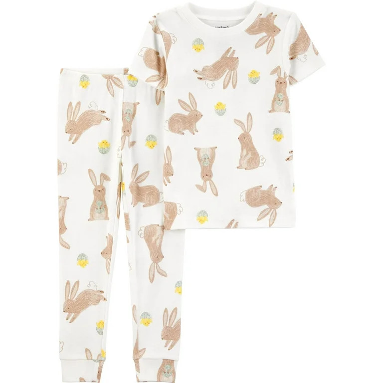 Carter's Child of Mine Toddler Easter Pajama Set, 2-Piece, Sizes 12M-5T | Walmart (US)