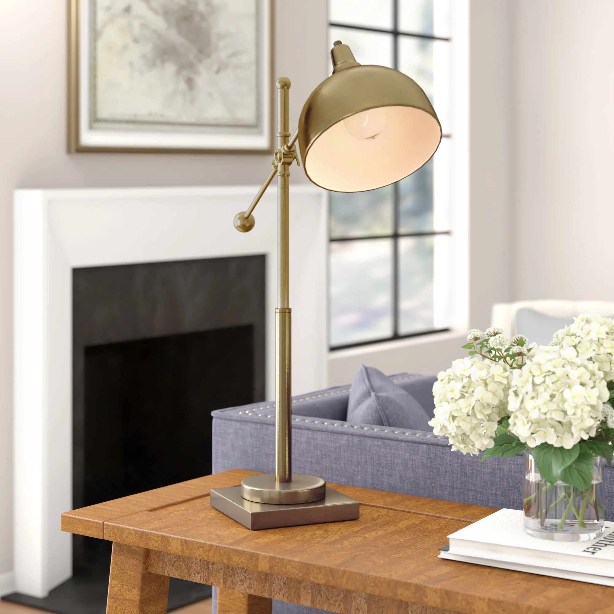 Hasaam Metal Desk Lamp | Wayfair North America