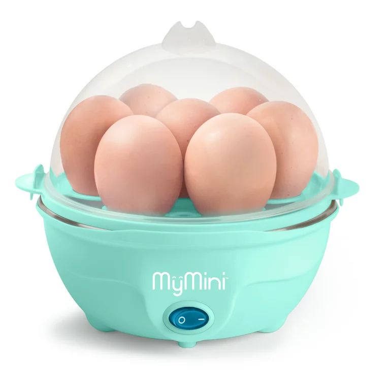 MyMini Premium 7-Egg Cooker, Teal | Walmart (US)