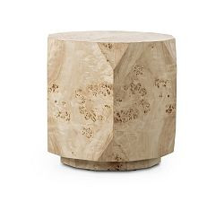 Elaina Geometric End Table (22") | Pottery Barn (US)