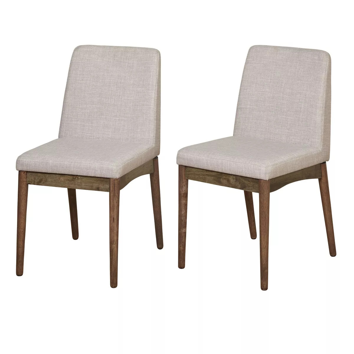 Set of 2 Element Dining Chairs Walnut - Buylateral | Target