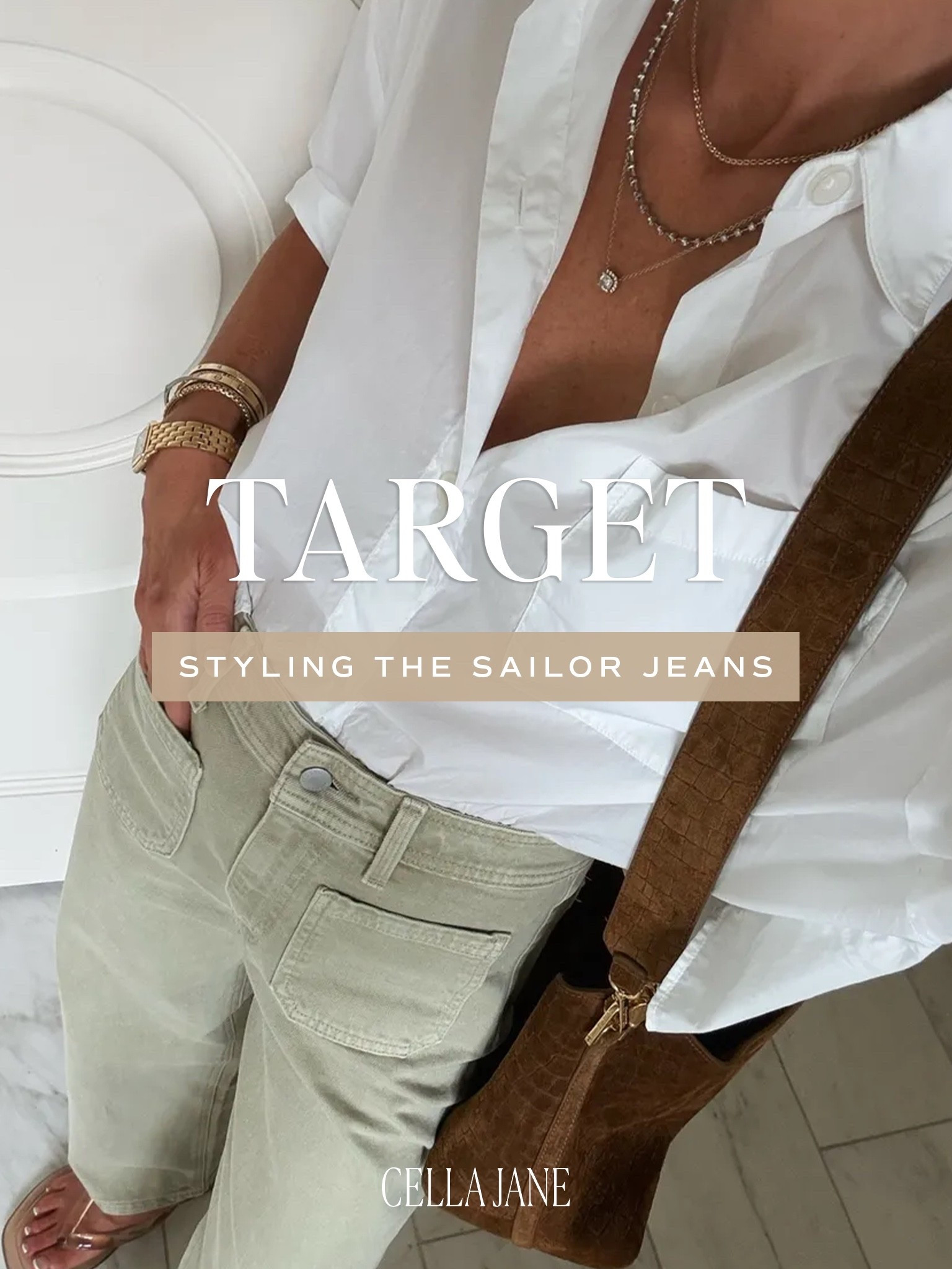 How I’m styling these popular $35 sailor jeans from @Target ! So so cute and ON SALE for $24.50!

#LTKfall #LTKjeans