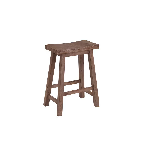 24" Sonoma Saddle Counter Height Barstool - Boraam | Target