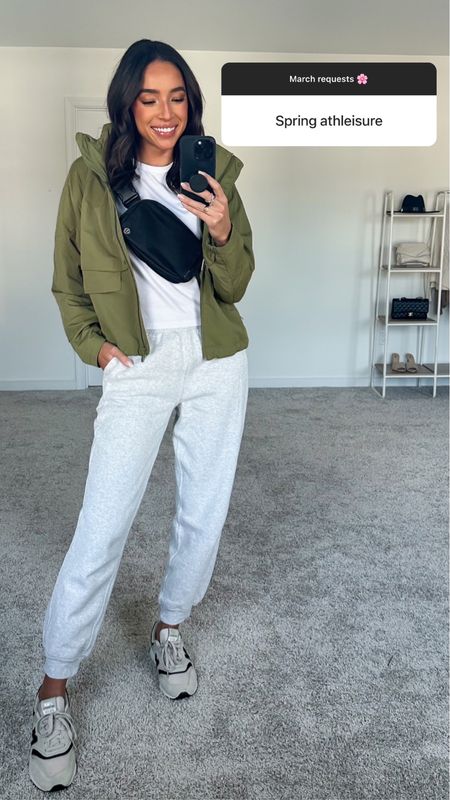Spring athleisure outfit - size 6 in spring jacket (has a hood!), size 6 in grey joggers







Travel outfit
Casual outfit
Comfy outfit 
Rainy day outfit 

#LTKtravel #LTKstyletip #LTKunder100