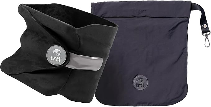 trtl Pillow - Scientifically Proven Super Soft Neck Support Travel Pillow - Machine Washable - Bl... | Amazon (US)