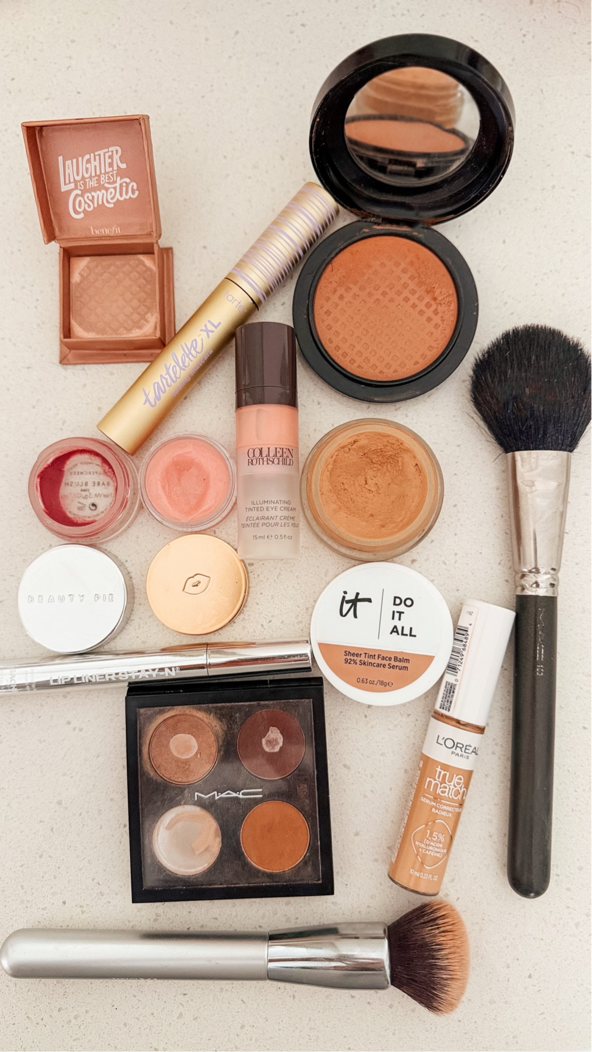 Current Makeup Lineup

These are the products behind my “just a little bit” routine & every single one earns its spot. Easy to use, works fast, gives that put-together look without overthinking it.

No gatekeeping, shop them all right here 🛍️

#LTKOver40 #LTKgrwm #LTKmorningroutine