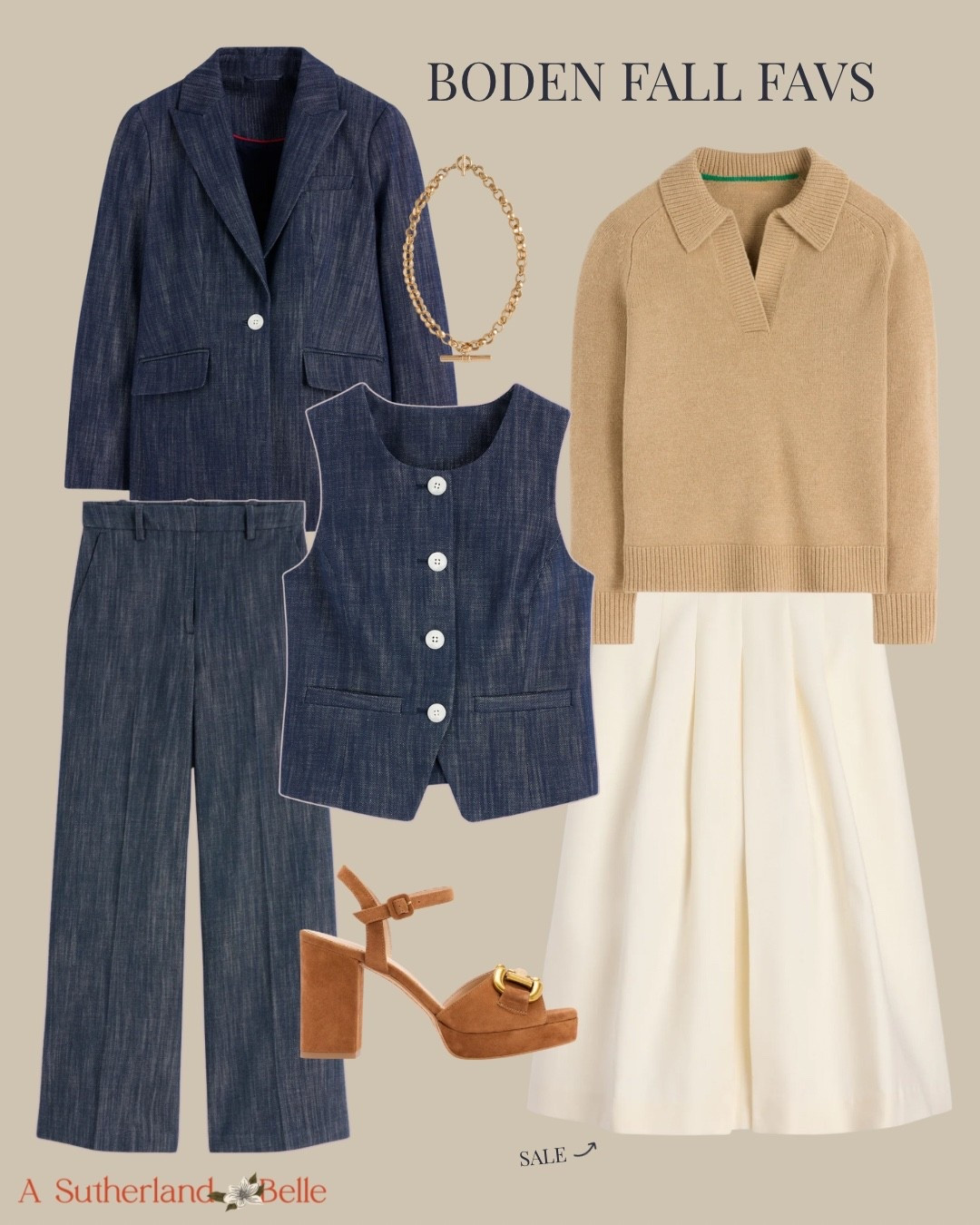 Who Said Midlife Has To Be Beige?
Somewhere along the way, women over 50 were told to fade into black. Black pants, black tops, maybe a tasteful scarf if we’re feeling wild. As if color is reserved for the under-30 crowd who still think crop tops are a lifestyle.
Not me. Not anymore. My chin may have disappeared (gravity is rude like that) and my midsection may be holding on to memories of every glass of wine I’ve ever loved, but I’m not about to dress like a shadow. That’s where Boden comes in.
Boden doesn’t shy away from color — it runs headlong into it. Emerald green that says yes, I’m the main character. Cobalt blue that makes your eyes sparkle before the coffee kicks in. Poppy red that distracts everyone from the fact you forgot mascara. Clothes with personality, built to last longer than a hot flash.
Here’s the trick: color is a confidence hack. People think you’re brave for wearing fuchsia pants. Really, you’re just smart — because no one notices the belly you’re trying to hide when you look like joy walking through the room.
So no, I’m not retreating into turtlenecks and taupe. I’m stepping out in stripes, florals, and bold prints that feel as fun as they do polished. And thanks to Boden’s 40% off sale, I can fill my closet (and maybe my cart) with pieces that outlast trends and outshine neutrals.

#LTKStyleTip #LTKFallSale #LTKSeasonal