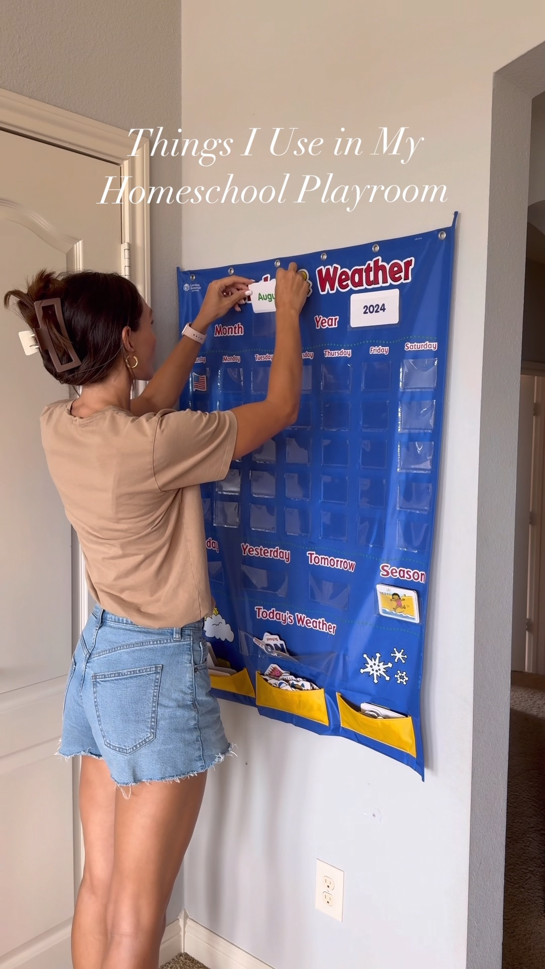 Homeschool playroom set up and organization 😍📚✏️ Back to school, homeschool, school supplies, art supply organization, playroom organization, kids white table and chairs, kids playroom

#LTKVideo #LTKHome #LTKBacktoSchool