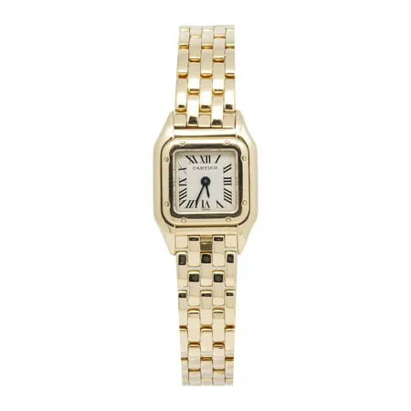 Cartier Panthere Mini 11301 W25034B9 18k Yellow Gold Quartz Ladies Watch 17mm | Walmart (US)