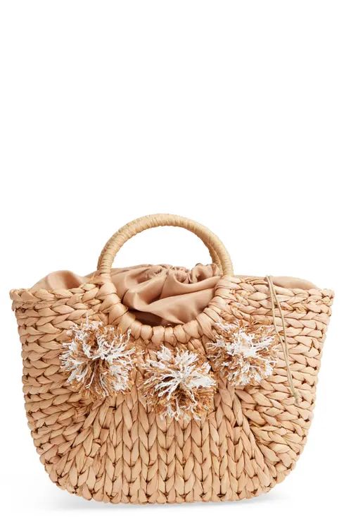 Street Level Woven Straw Tote | Nordstrom