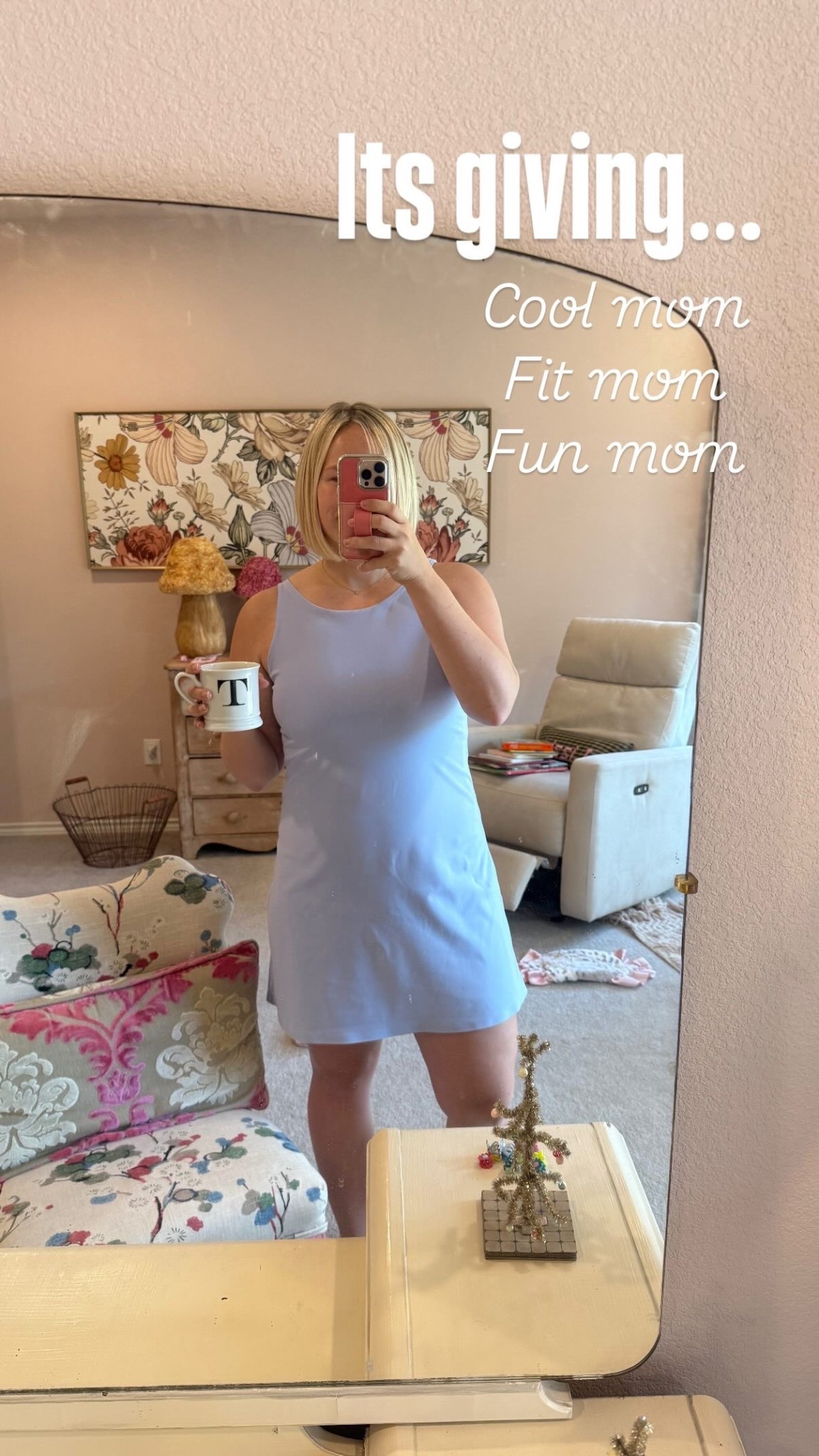 The perfect athletic dress! Great for park dates, running errands, coffee with a friend - it’s multipurpose! 

Has shorts underneath with easy bathroom access so you don’t have to pull the whole dress down, has a pocket in the shorts, and a cute cut out in the back and adjustable straps! 

You need nipple covers though - especially as a breastfeeding mom! Linked my faves I’m wearing here and are seamless

#LTKActive #LTKFindsUnder100 #LTKMidsize