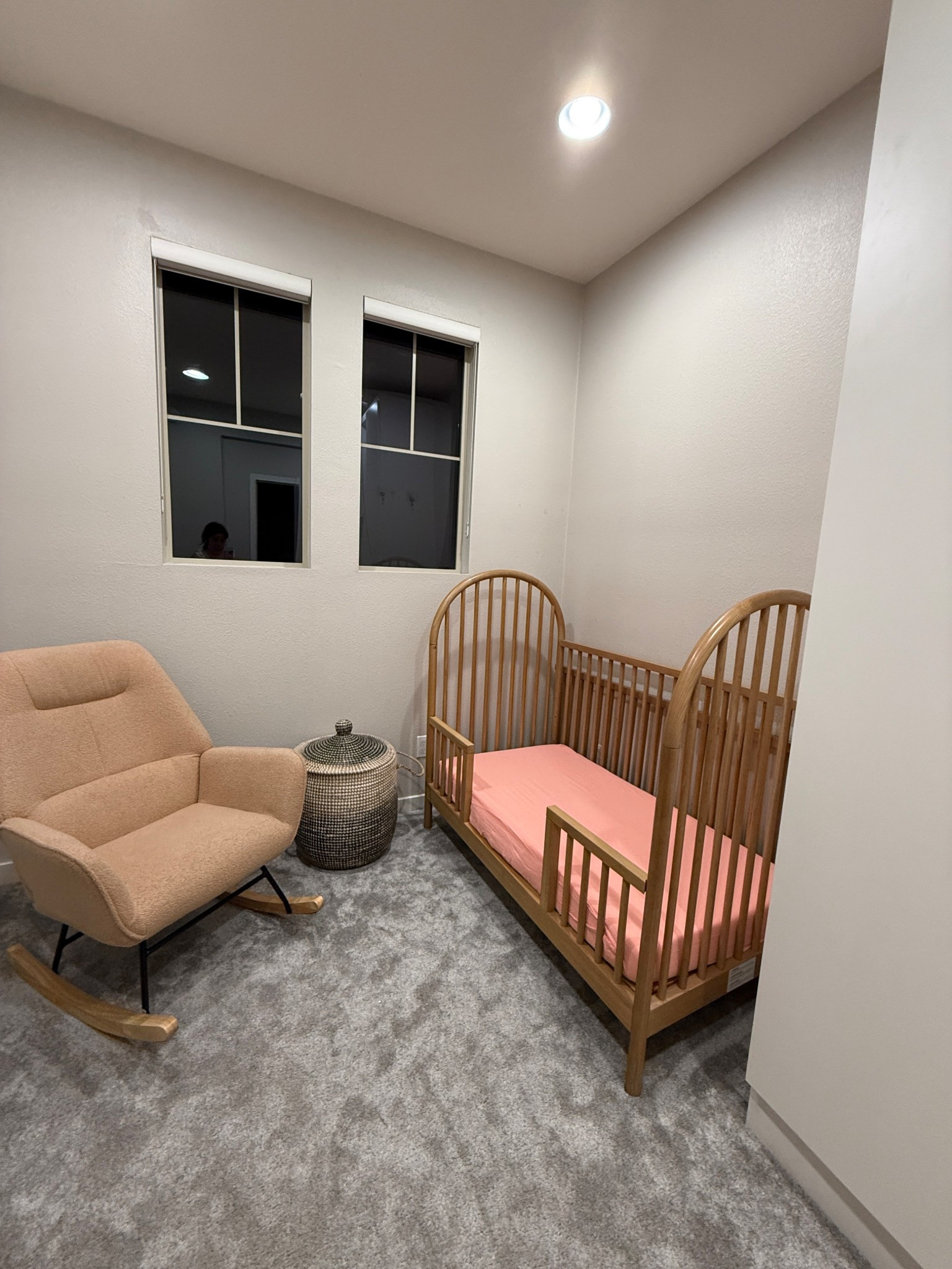 Before decor but the start of the nursery 🔨👷‍♀️🔧🚧
