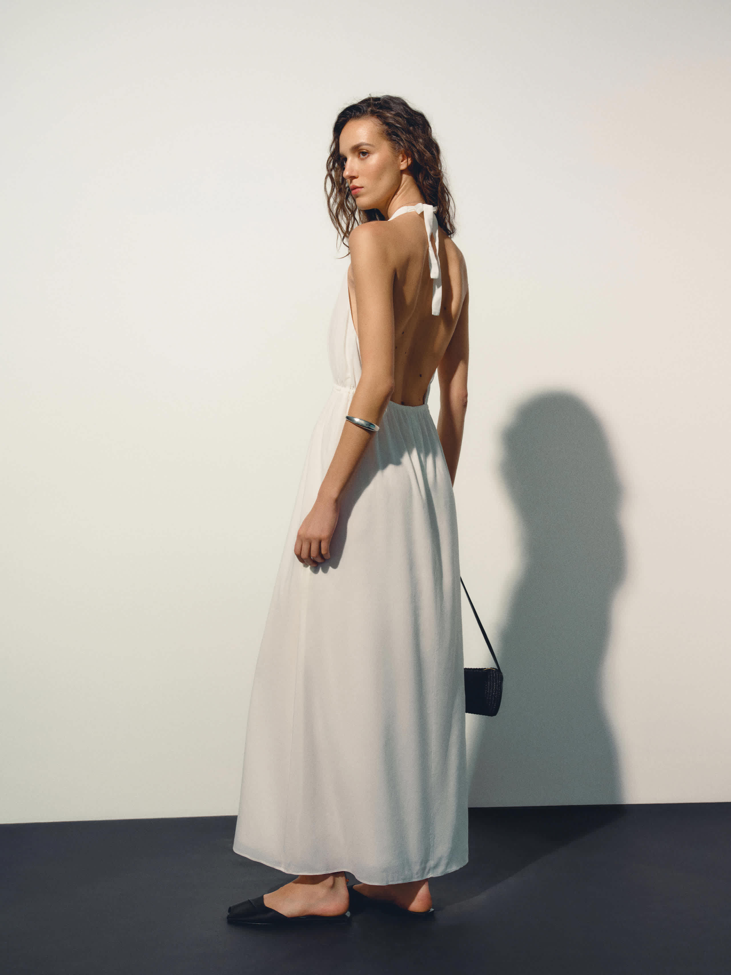 Reformation Kiran Dress Ivory 12 | Reformation (Global)