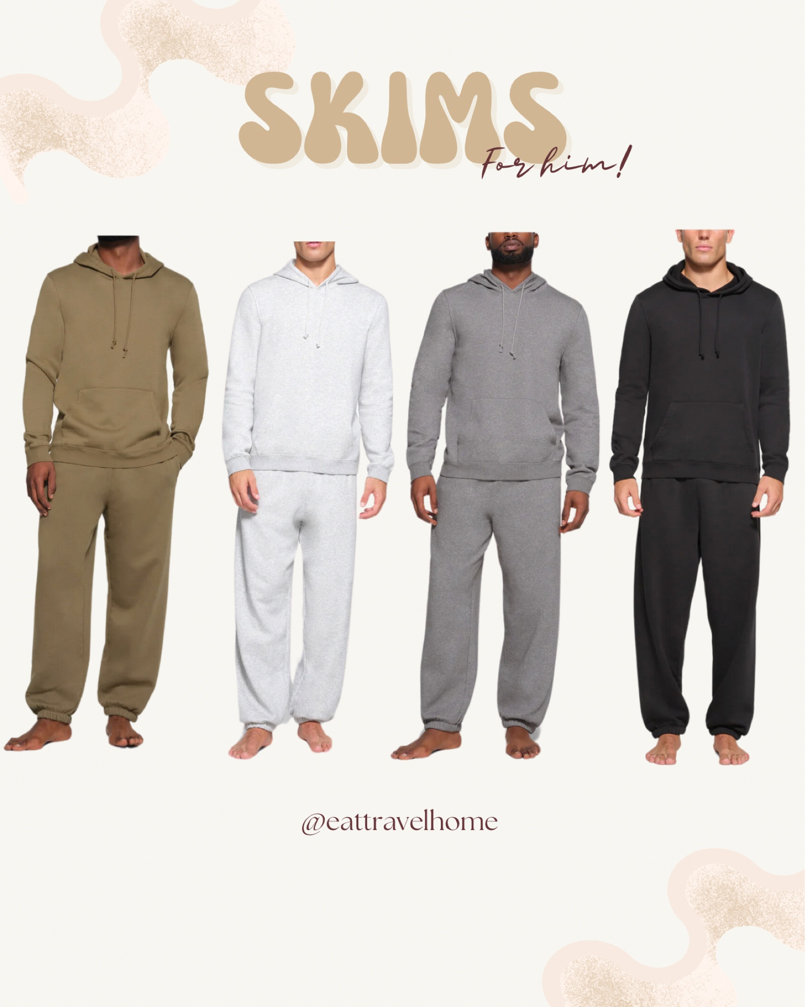 SKIMS Holiday Shop 🩶
CLASSIC HOODIE & JOGGER SET
for Men!

Cozy cotton fleece hoodie and jogger set from Skims. Oversized available. holiday colors limited time available. Kim Kardashian SKIMS

#LTKmens #LTKGiftGuide #LTKHoliday