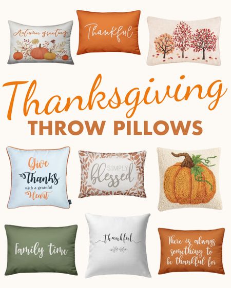 In partnership with @Wayfair, here are the best Thanksgiving throw pillows to shop this holiday season! Click to shop.
#ad #noplacelikeit #wayfair #wayfairfinds


#LTKSeasonal #LTKHoliday #LTKhome