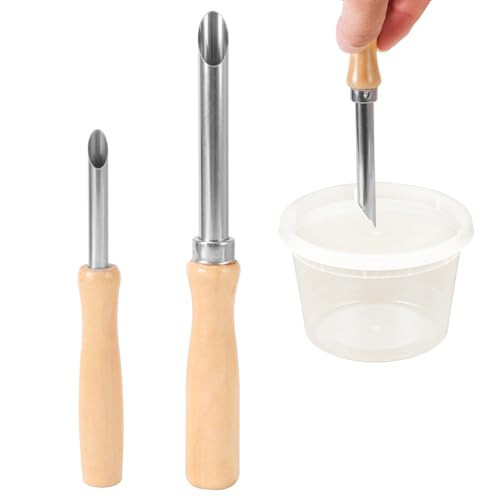 Straw Puncher for Plastic Lids Lemonade, Hole Puncher for Plastic Lids, Lemonade Cup Lid Hole Puncher for Straw (2 Pack) | Amazon (US)