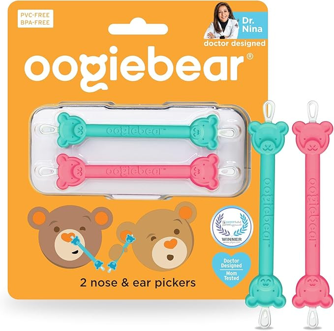 oogiebear: Baby Nose Cleaner & Ear Wax Removal Tool - Safe Booger & Earwax Removal for Newborns, ... | Amazon (US)