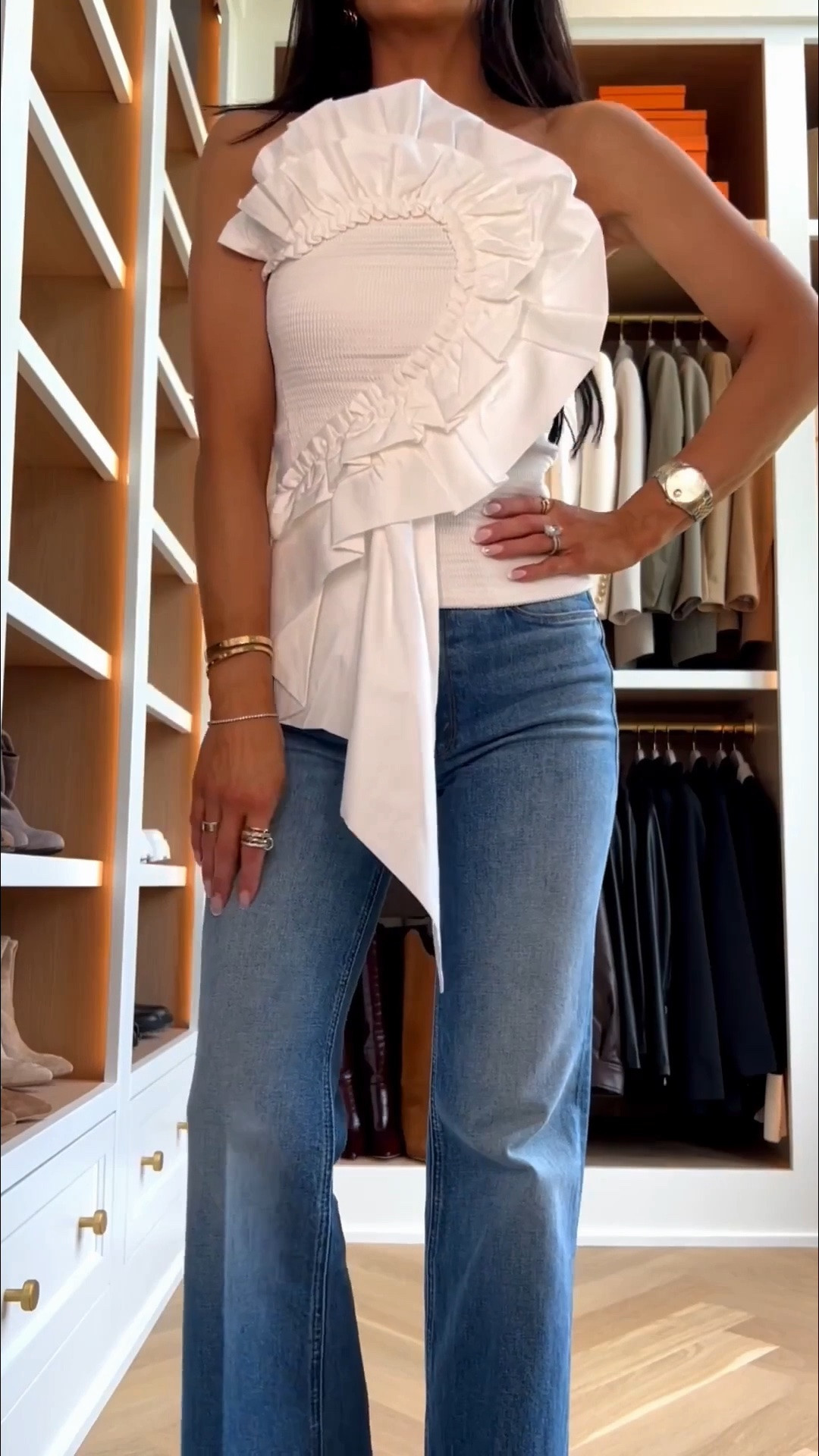 Summer date night outfit / June’s best sellers 
Farm Rio statement top
Mother doozy jeans on sale

#LTKSaleAlert #LTKOver40 #LTKootd