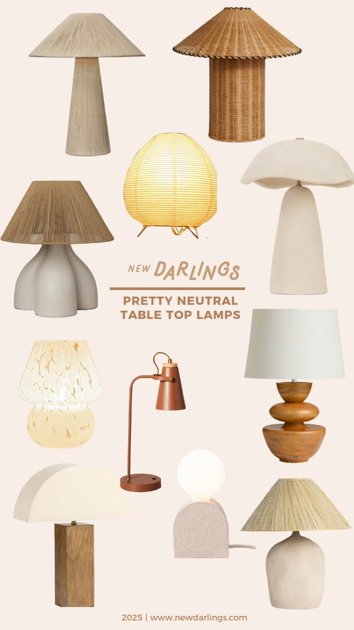 Neutral and earthy table lamps 

#LTKHome #LTKFindsUnder100 #LTKStyleTip